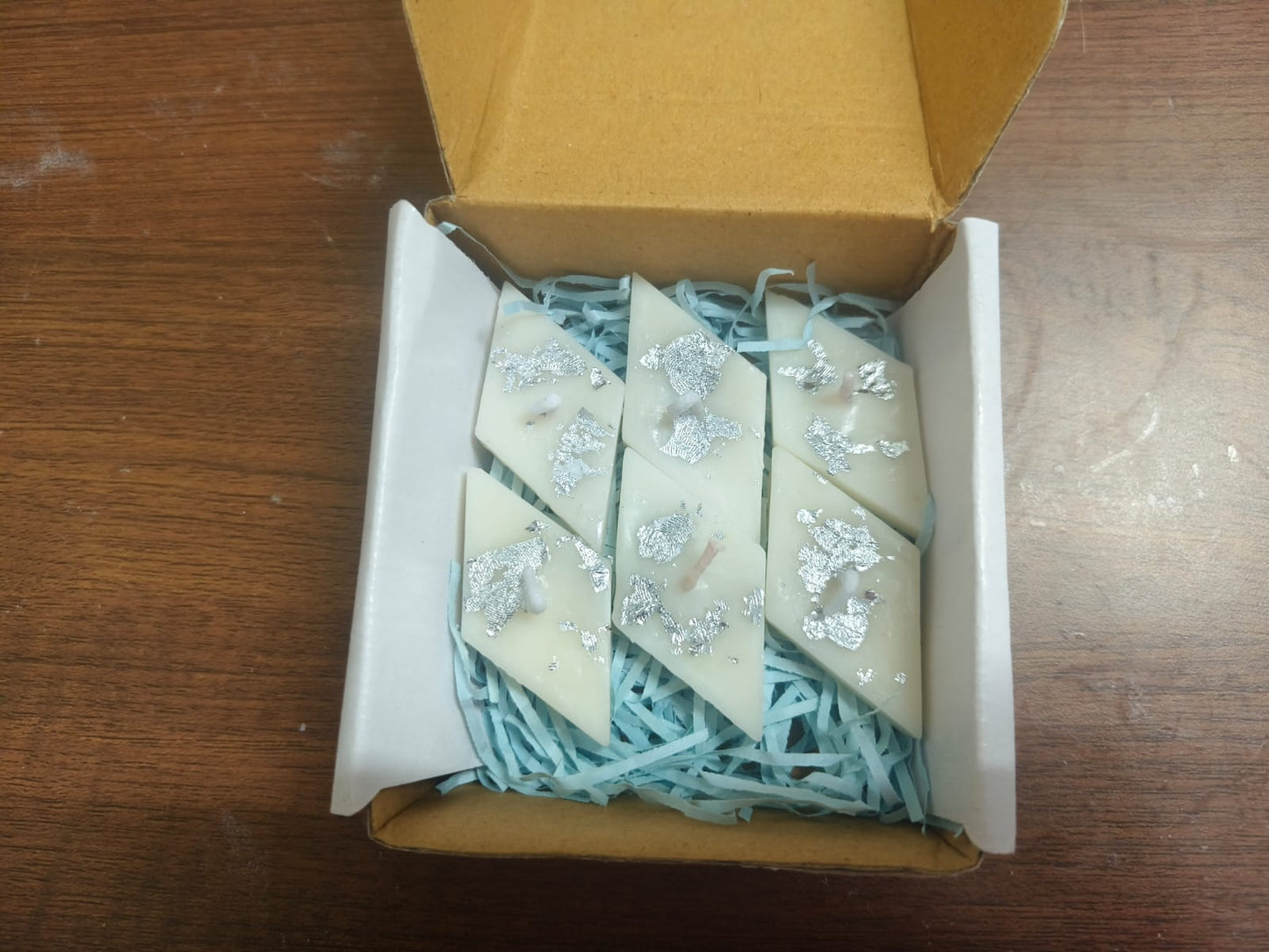 Barfi Combo Festive Candles – Luxury Gift Box for Diwali - The Ved Aura